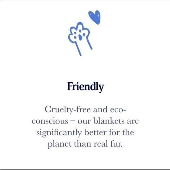 Unhide Lil’ Marsh Faux Fur Throw Blanket Silver Fox Rare Discontinued Color - Picture 6 of 11